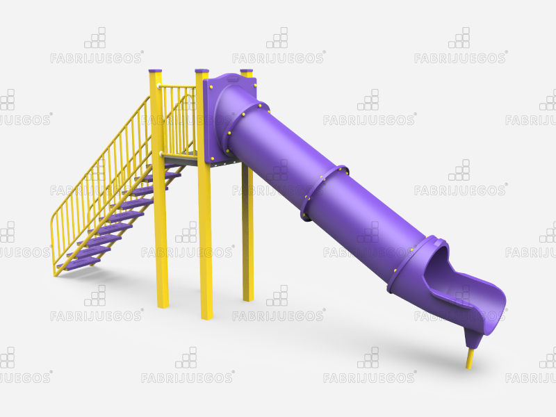 Tobogán tubo grande