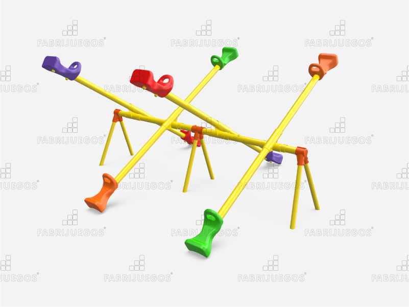 Sube y baja cuadruple