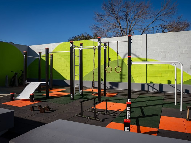 Circuito de calistenia grande